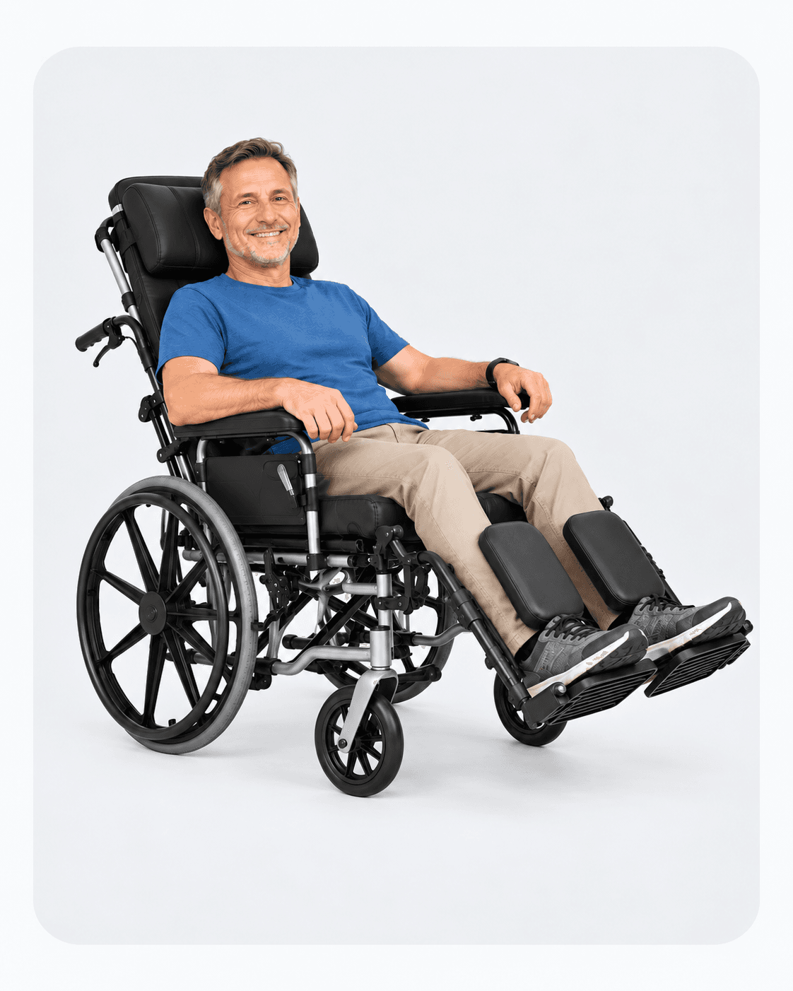 2 In 1 Wheelchair
