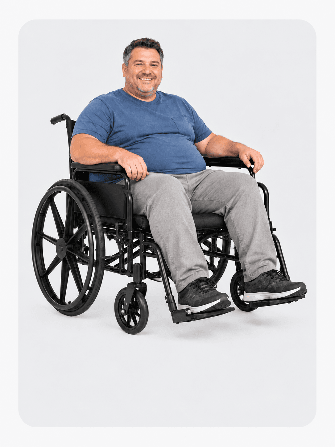 Medium Travel Wheelchair