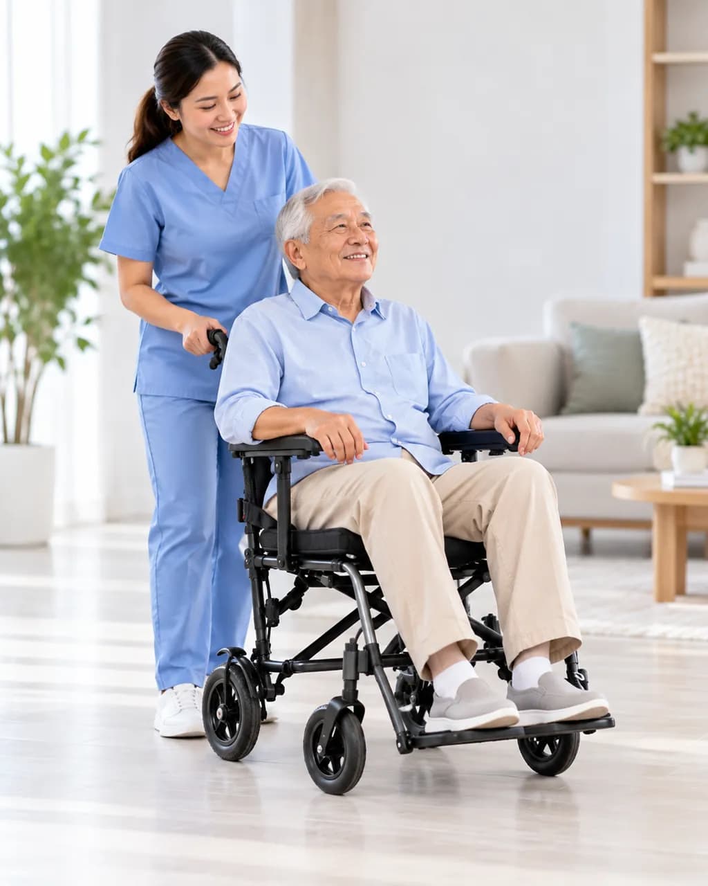 Patient Transfer Wheelchair