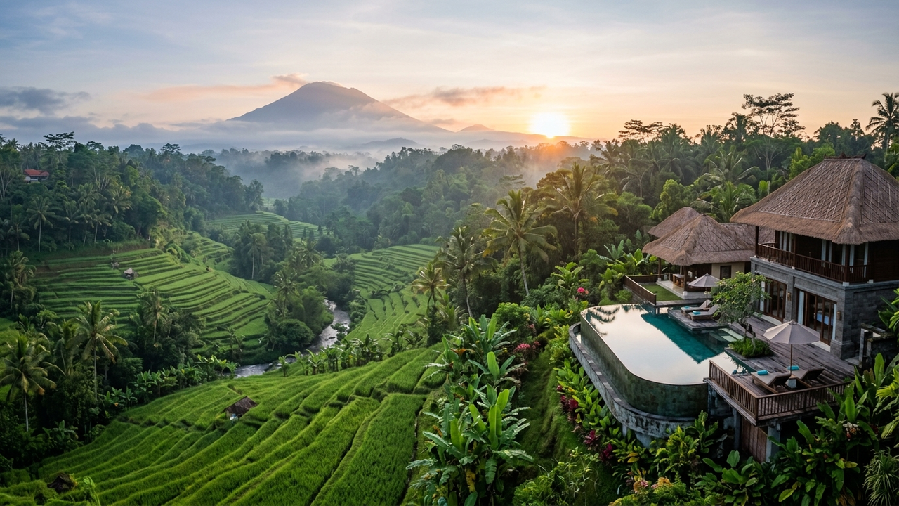 Ubud & Gianyar, Bali delivery area for rental equipment